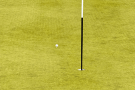 Managed to hit a 330m drive and the group ahead marked my ball