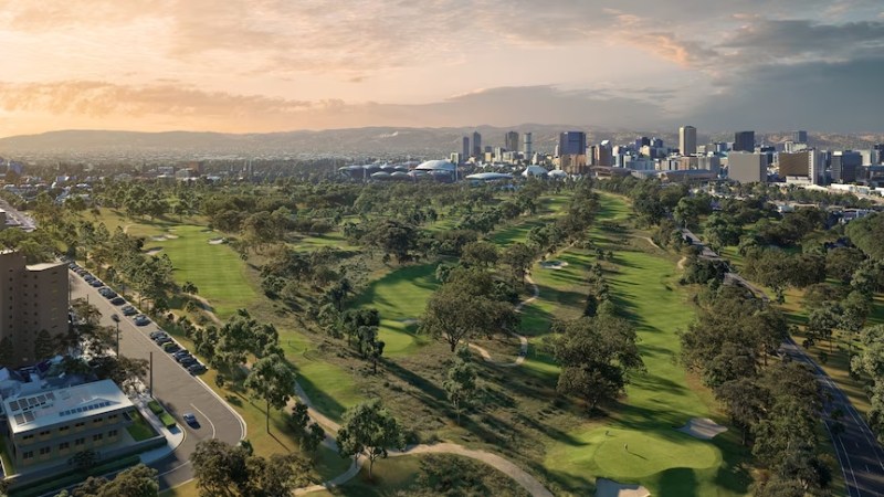 north adelaide golf course development