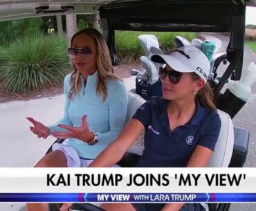 Kai Trump Attends Masters, Poses with Bryson DeChambeau Amidst Woods' Absence