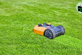 My ball hit a lawnmower and bounced OB. Is that a penalty?