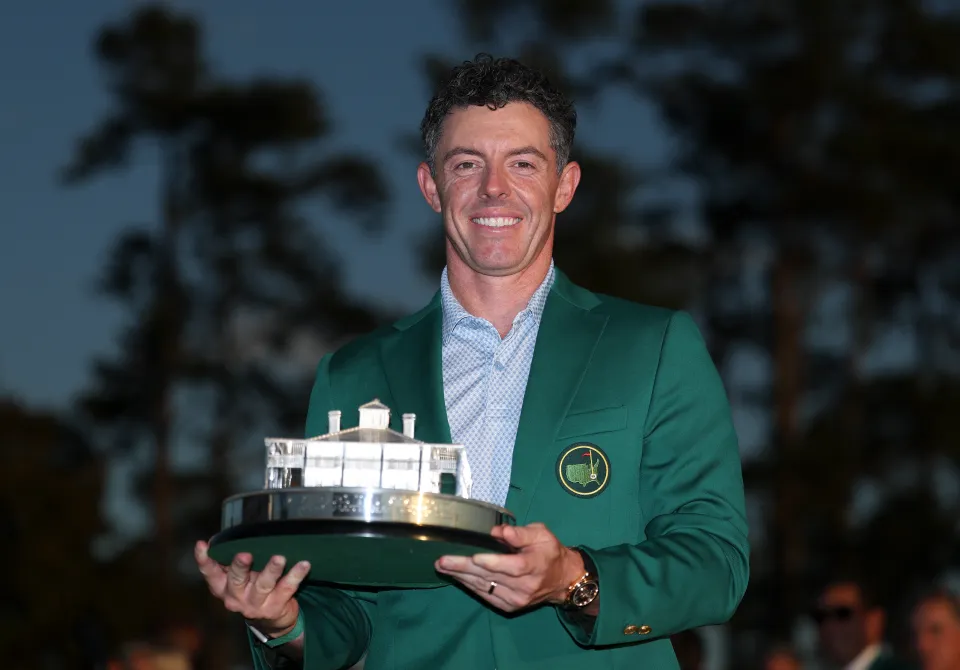 Masters winner Rory McIlroy