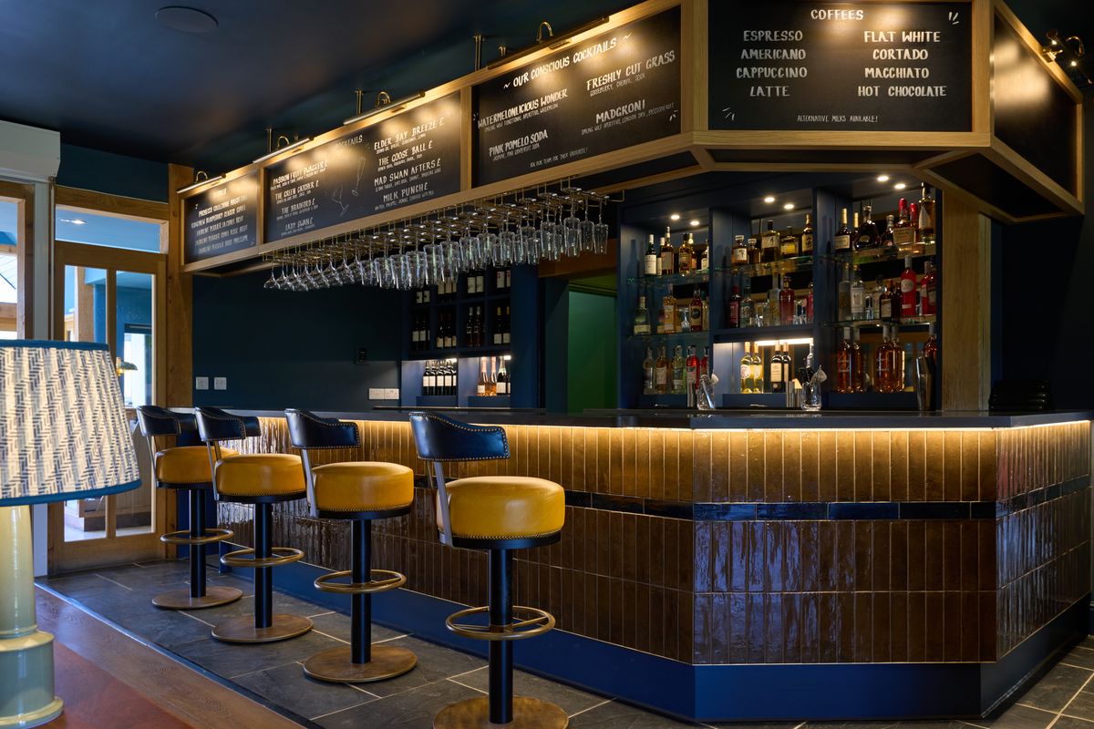 The Hangout serves house-made pizzas from £12, ice-creams and desserts, and a range of alcholic drinks