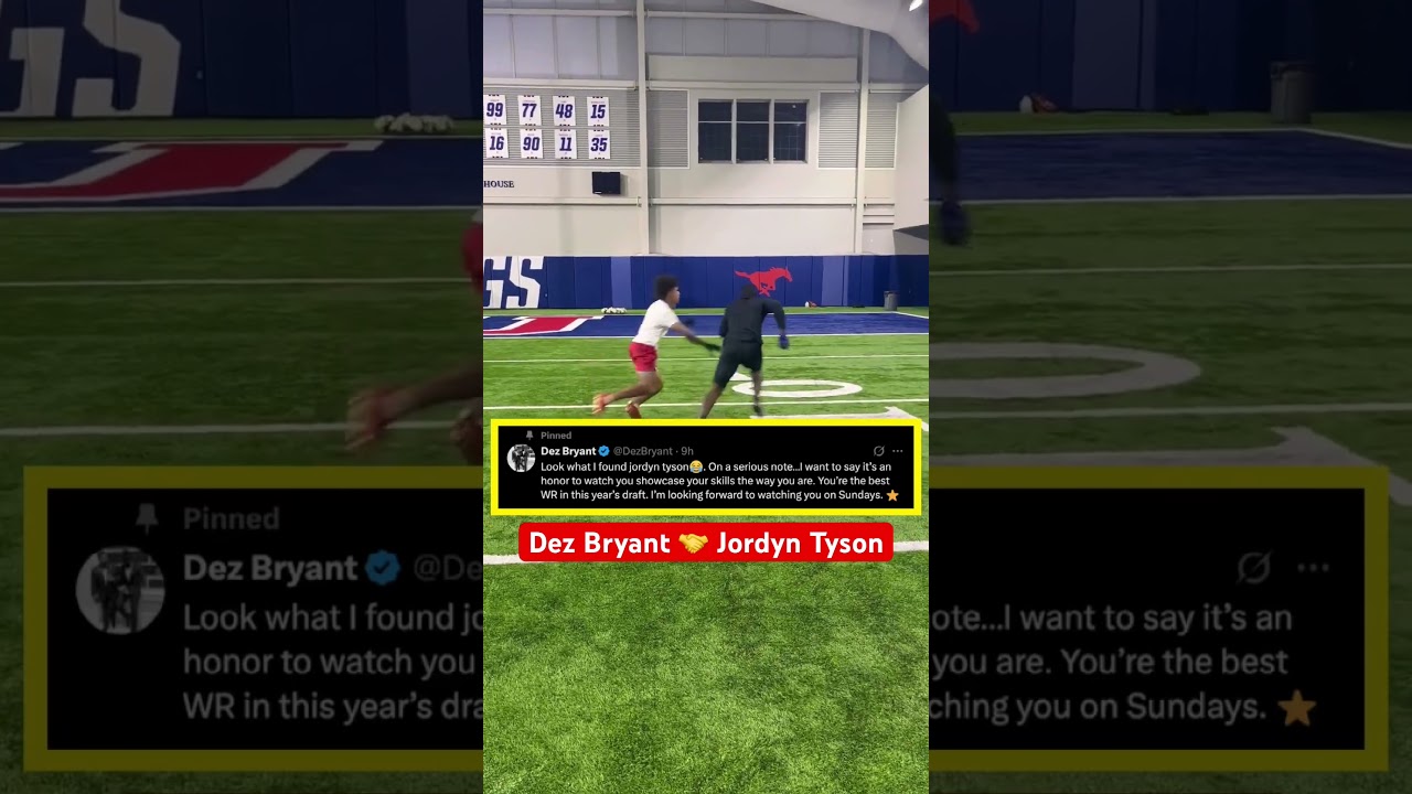 Dez pulled out the lost file on Jordyn Tyson 😂