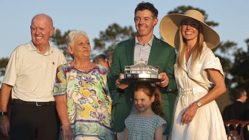 Rory McIlroy hints at daughter Poppy's future career as he reflects on second Masters triumph