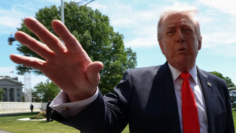 Trump friendly now with PGA Tour as his Doral course hosts event