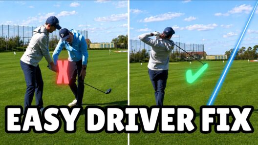 KEIN SLICE mehr sondern hoher Draw!