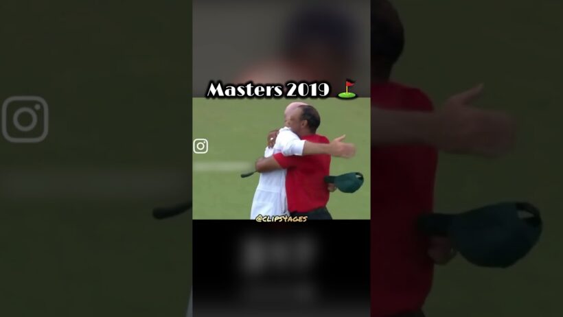 Tiger Woods 5th Green Jacket was won with this shot. #pgatour #masters #tigerwoods #fypシ #clips4ages