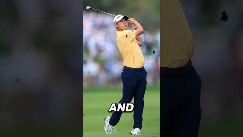Collin Morikawa SAD Announcement!d #golfnews #golf #golfnetwork