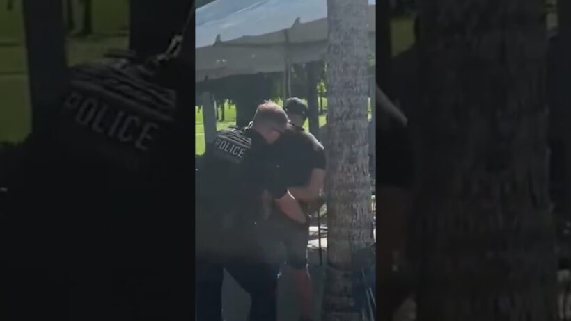 Man busted after security breach at Trump golf club #shorts