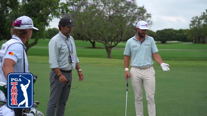Unique ruling as leader Cam Young calls penalty on himself | Cadillac Championship | 2026
