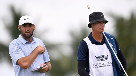 Scottie Scheffler fumes towards caddie after losing to Cameron Young at Cadillac Championship