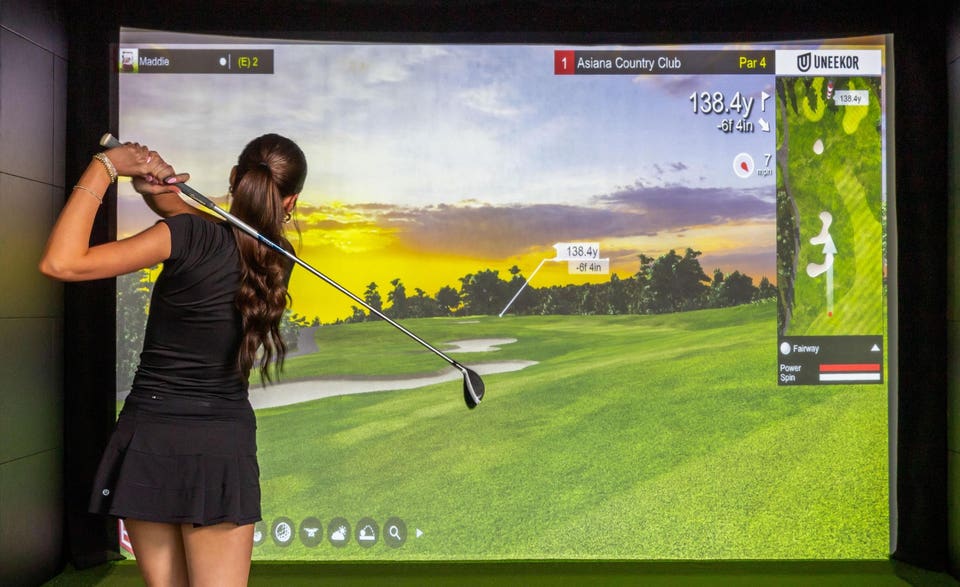 The experience of indoor golf is more realistic than ever.