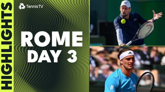 Djokovic Is Back In Action; Zverev, Musetti & De Minaur All Get Going I Rome 2026 Highlights Day 3
