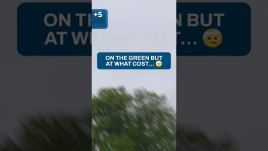 Mackenzie Hughes gets an assist off the cameraman’s head on the 13th at the Truist Championship 😮