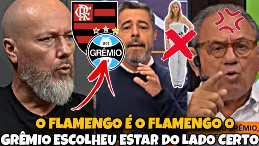 A MÍDIA GAÚCHA JANTOU A LEILA PEREIRA E EXALTOU O FLAMENGO KKKK ( BAGÉ TV E BALDASSO )
