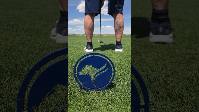 Through the Bella Ridge Logo ⛳🔥 #golf #fun #logo