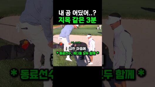골프공 잃어버리면 어떻게 될까? 실제 PGA 상황 #골프