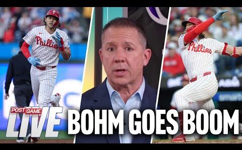 Alex Bohm goes BOOM! TWICE! Phillies beat the Rockies 9-3 | Phillies Postgame Live