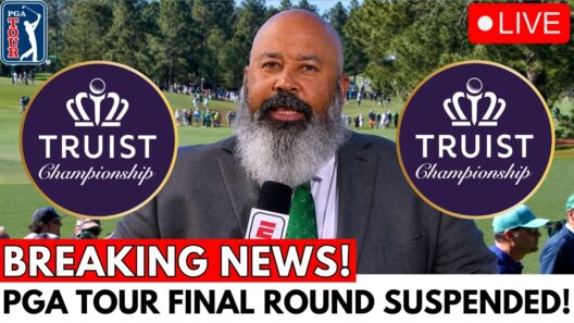 QUAIL HOLLOW IN CHAOS! PGA TOUR SUSPENDS FINAL ROUND AT TRUIST CHAMPIONSHIP?! FANS ARE IN SHOCK!