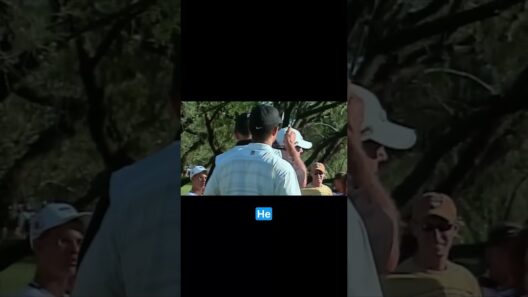Tiger Woods creates magic at the 16th hole. An unforgettable moment in golf history!