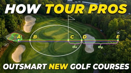 Clever Formula Tour Pros Use to Out Smart NEW Golf Courses