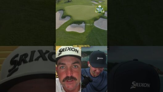 Smylie and Keegan's favorite holes at Aronimink 👀 #golf #shorts