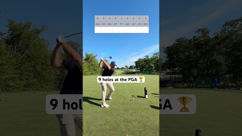 It’s almost go time! #pgachampionship