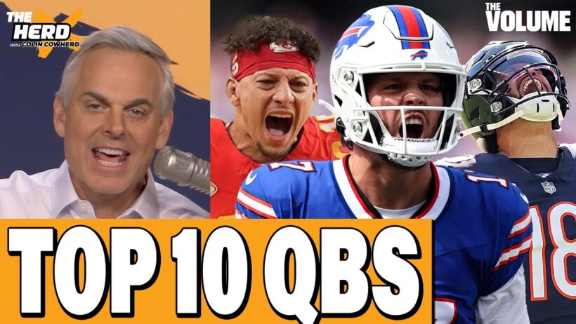 Colin Cowherd’s TOP 10 NFL QBs for 2026 season + Aaron Rodgers | THE HERD