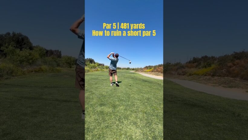 Ruining my GOLF swing! #golf #golfswing #golfing #shorts #fyp