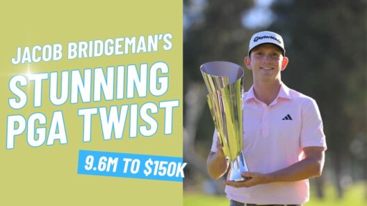 Jacob Bridgeman’s Shocking $9.6M Exit Leads to $150K PGA Tour Race