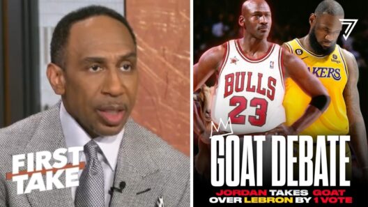 FIRST TAKE | Lakers getting swept ends LeBron’s GOAT case! - Stephen A. claims Jordan still reigns