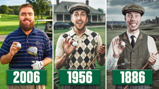 GOLF, BUT EVERY HOLE THE BALL GETS OLDER!