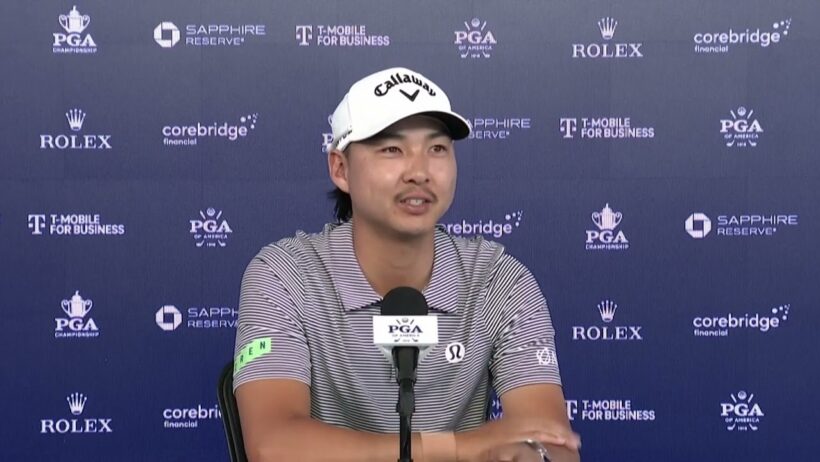 Reaction of MW Lee and Higgo's two-shot penalty after Round 1 of PGA Championship