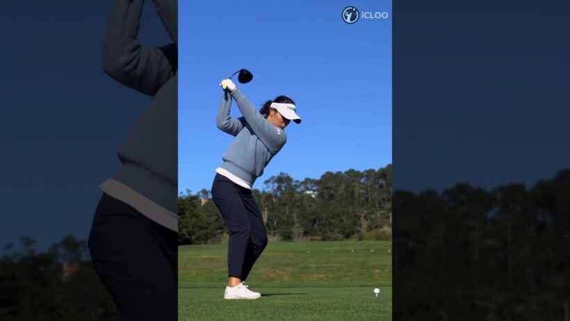 Lydia Ko’s perfect fade shot!