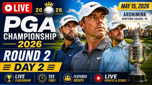 PGA Championship 2026 LIVE | Round 2 Golf Coverage, Leaderboard & Cut Line