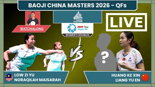 LOW ZY/MAISARAH 🇲🇾 vs. HUANG KX/LIANG EY 🇨🇳 LIVE! Baoji Masters 2026 (WD) QFs | Darence's Watchalong