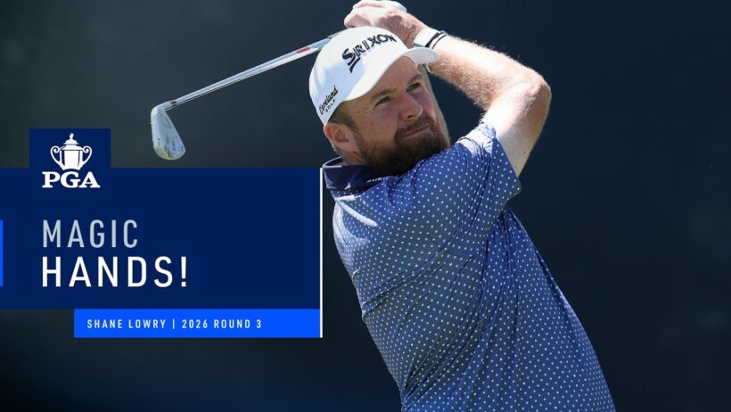 Shane Lowry Shows SPECIAL Technique to Chip-In! | 2026 PGA Championship