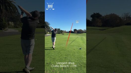 Who has the longest drive? #bestgolfshots  #clarkesbeach