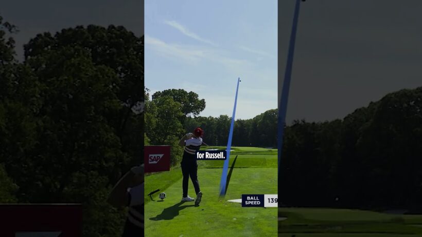 How close is this to an ACE! 🫣