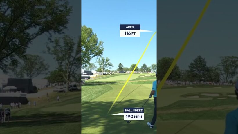 RIDICULOUS 380-yard drive! 🤯