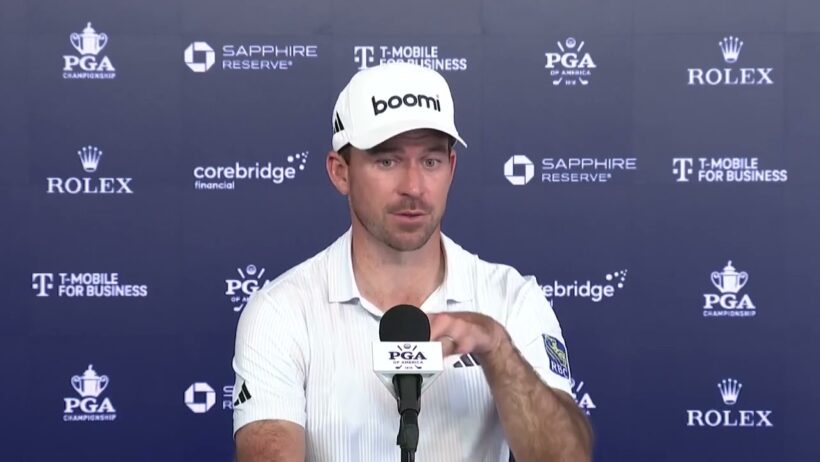 Nick Taylor Fires Bogey-Free 65 at the PGA Championship