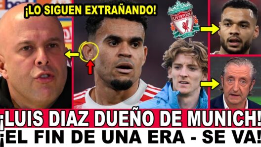 AFICION y PRENSA INGLESA REACCIONAN a DERROTA de LIVERPOOL y RECUERDAN a LUIS DIAZ | CARRICK