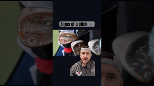 Signs you’re a stick #golf
