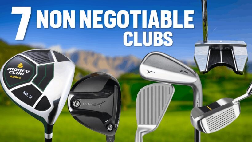 The only 7 Clubs you ever need to play good golf for life