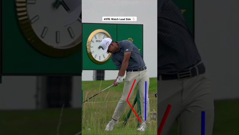 Parametric acceleration (Golf Swing Slow Motion)