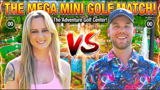 The Adventure Golf Center Mega Mini Golf Match!