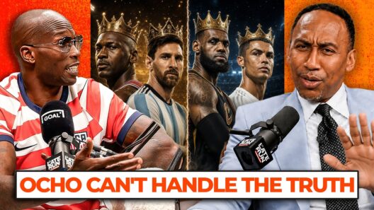 Stephen A. Smith Settles BOTH GOAT Debates: Messi Over Ronaldo, Jordan Over LeBron
