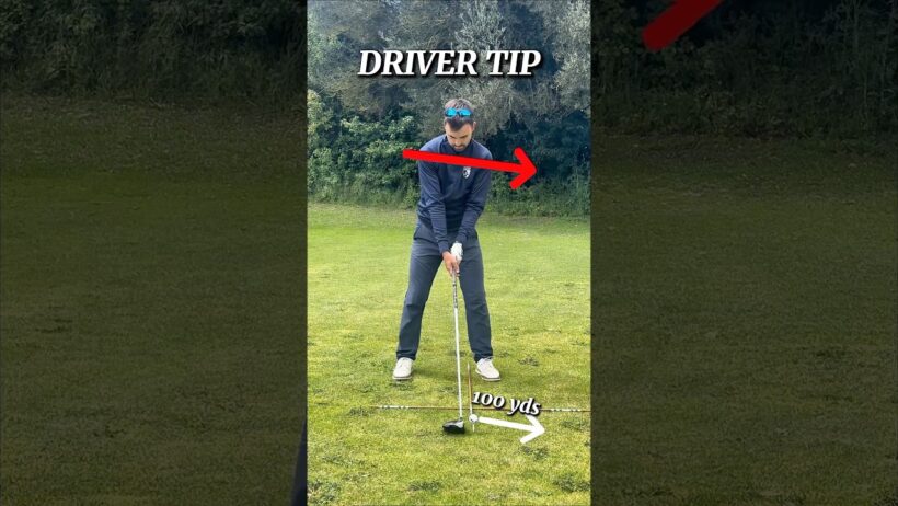 GOLF DRIVER TIP  #golf #golfswing #golftips #golfer #golfing #golfdriver #golflife
