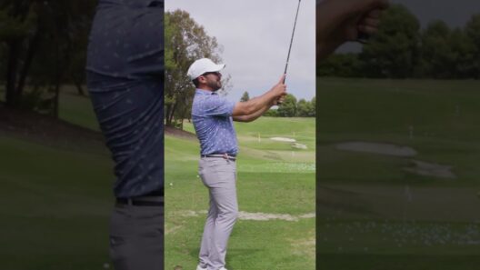 It’s NOT baseball! Fix your hand placement for POWERFUL compression! #golfshorts #golf #golfswing
