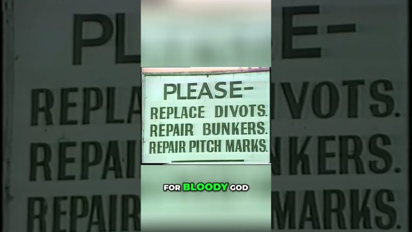 John Cleese Teaches Hilarious Golf Etiquette (You Won't Believe It!) #shorts